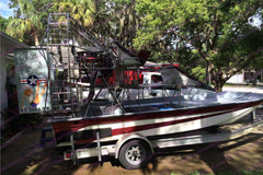 Air Boat Rudder Art Graphics