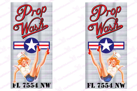 Airboat Rudder Art Graphics Prop Wash