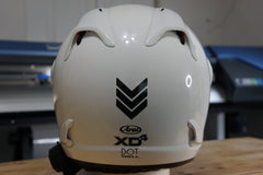 Reflective Safety Decal Kit "Chevron" for Arai XD4 Motorcycle Helmet