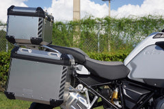 BMW GS Adventure Motorcycle Reflective Chevron Graphics Kit for Touratech Panniers and Top Case