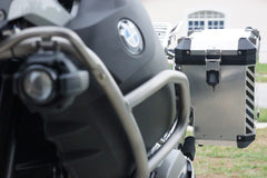 BMW GSA Adventure Motorcycle Reflective Chevron Graphics Kit for Touratech Panniers