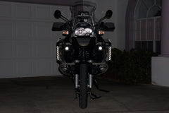 BMW GSA Adventure Motorcycle Reflective Decal Kit World Adventure Chevron for Touratech Panniers