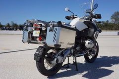 BMW GSA Adventure Motorcycle Reflective Decal Kit Chevron for Touratech Panniers