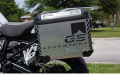 BMW GSA Adventure Motorcycle Reflective Decal Kit "GS Mountain Big Adventure" for Touratech Panniers