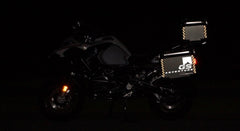 BMW GSA Adventure Motorcycle Reflective Decal Kit "GS Mountain Big Adventure" for Touratech Panniers