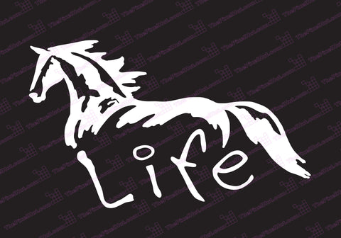 Horse Life Sticker