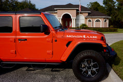 MOLON LABE "Come and Take" with Spartan Helmet Hood Decals for your Jeep Wrangler JL