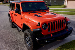 MOLON LABE "Come and Take" with Spartan Helmet Hood Decals for your Jeep Wrangler JL