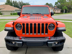 USA Flag Center Hood Decal for Jeep Wrangler JL and Gladiator JT