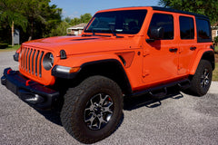 Matte Black - Honey Comb Fender Vent Decals for your Jeep Wrangler JL or Gladiator JT - Exact Fit