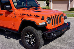 MOLON LABE "Come and Take" with Spartan Helmet Hood Decals for your Jeep Wrangler JL or Gladiator JT