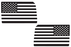 USA Flag Side Window Decals for you Jeep Wrangler JK
