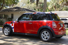 Mini Cooper (2007-2013) R56 RAF Royal Air Force A-Panel Full Color Decal Kit - Exact Fit