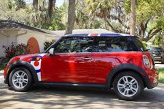 Mini Cooper (2007-2013) R56 RAF Royal Air Force A-Panel Full Color Decal Kit - Exact Fit