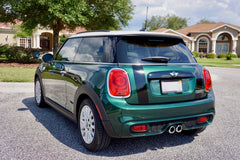 Mini Cooper Hard Top Boot Stripes 4 Door (2014 to Present) - Exact Fit - Two Color - Laminated