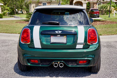 Mini Cooper Hard Top Boot Stripes 4 Door (2014 to Present) - Exact Fit - Two Color - Laminated