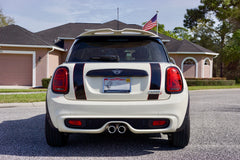 Mini Cooper Hard Top Boot Stripes 2 Door (2014 to Present) - Exact Fit - Two Color - Laminated