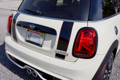 Mini Cooper Hard Top Boot Stripes 2 Door (2014 to Present) - Exact Fit - Two Color - Laminated