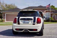 Mini Cooper Hard Top Boot Stripes 2 Door (2014 to Present) - Exact Fit - Two Color - Laminated