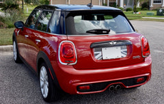 Mini Cooper (2014-Present) F55 F56 Hard Top Trunk Boot Lid Decal  - Union Jack -  English Flag