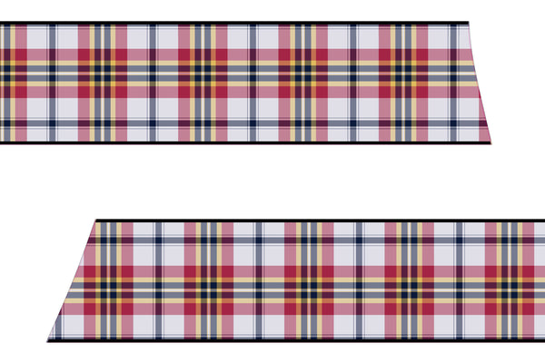 Mini Cooper (2007-2013) R56 Hood Stripe Decals - Exact Fit - Tartan