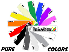 DIESEL Retro Side Hood Decals for your Wrangler JL - Multi Color