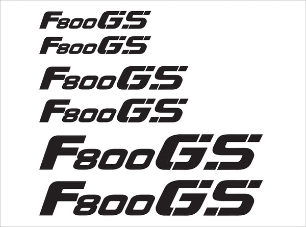 BMW GS Motorcycle Reflective Decals F800 GS