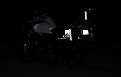 BMW GSA Adventure Motorcycle Reflective Decal Kit "GS Mountain Big Adventure" for Touratech Panniers
