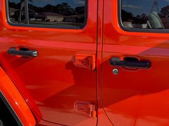 Vinyl Door Handle Protectors for Jeep Wrangler JL and Gladiator JT - Single Color