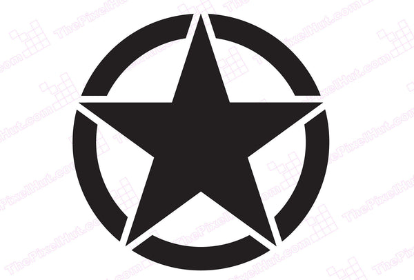 Oscar Mike Freedom Star Hood Graphic Sticker Decal