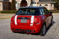 Mini Cooper Hard Top Boot Stripes 2 Door (2014 to Present) - Exact Fit - Two Color - Laminated