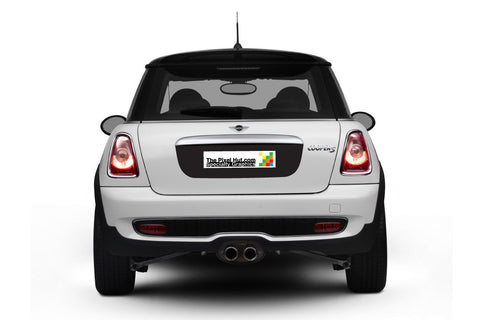 Mini Cooper (2007-2013) R56 Trunk Lid Decal - Exact Fit - Single Color